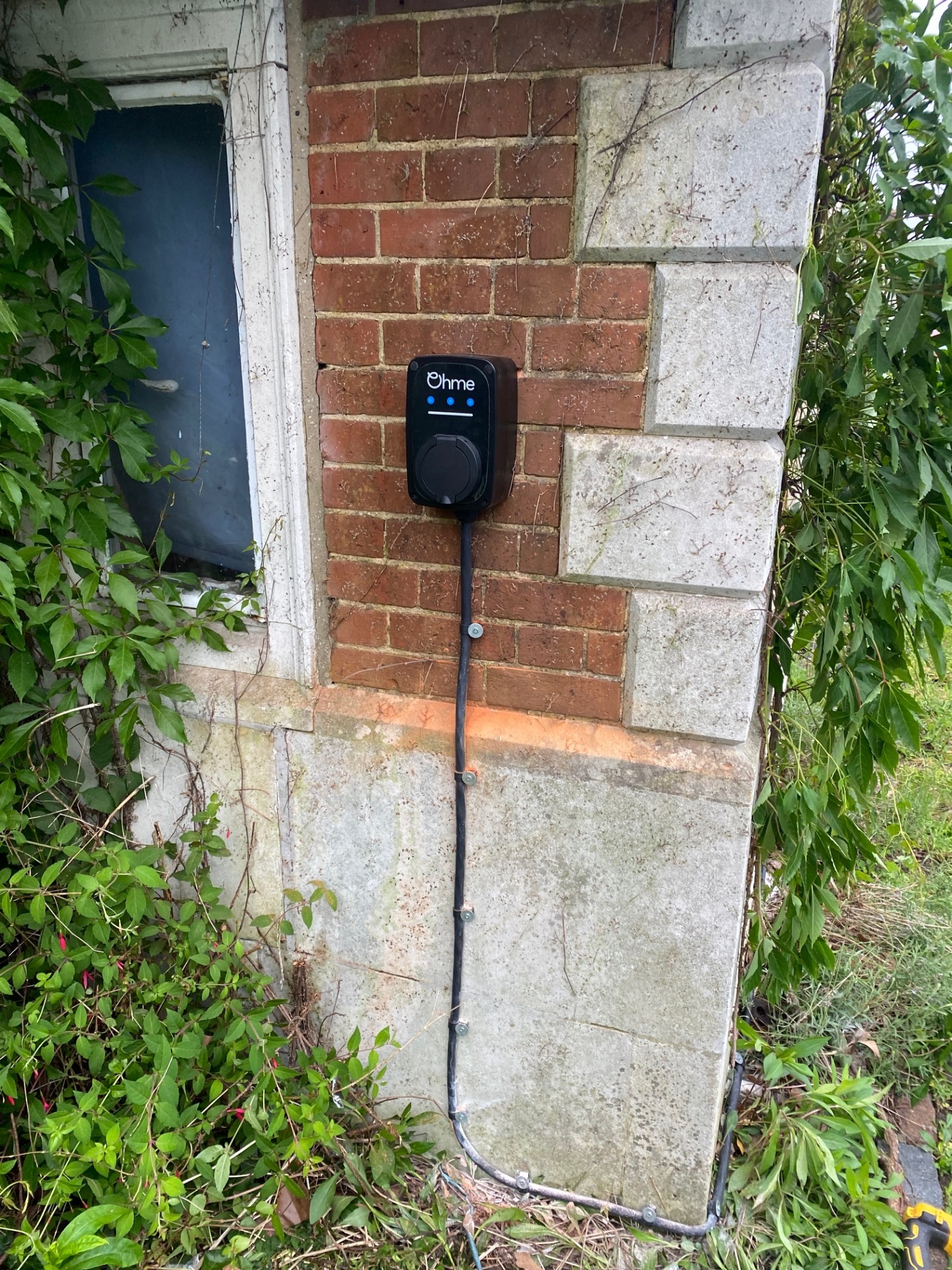 Ohme EV charger installed and operational