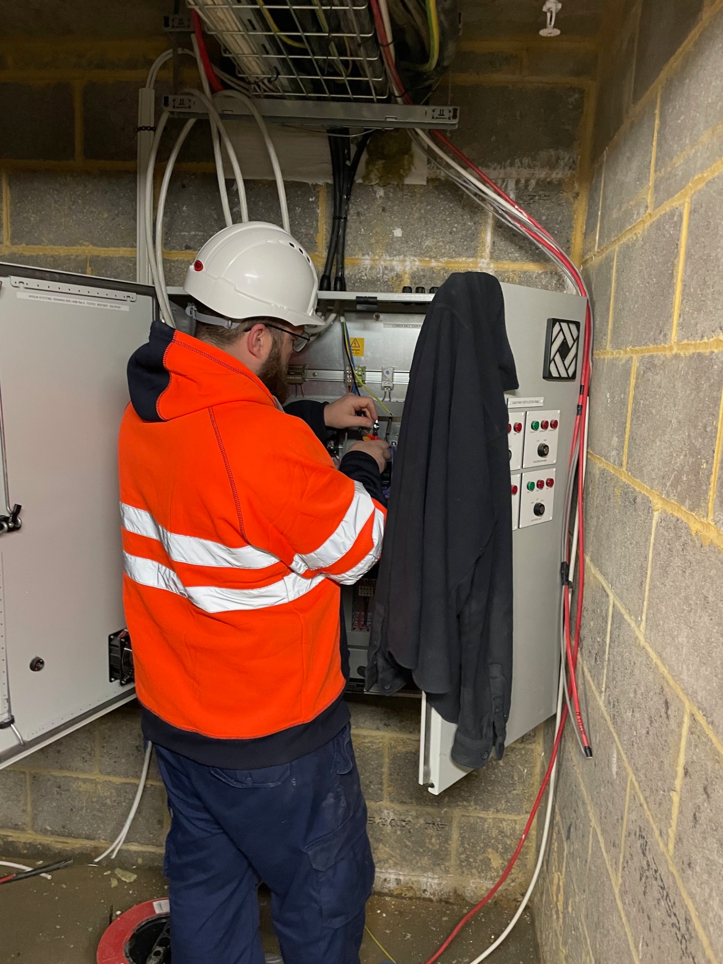 Electrical panel work and board installation