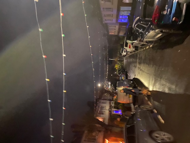 Street light installation and maintenance work